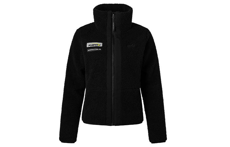 Kappa Velvet Jackets Women's Stand Collar Moderate