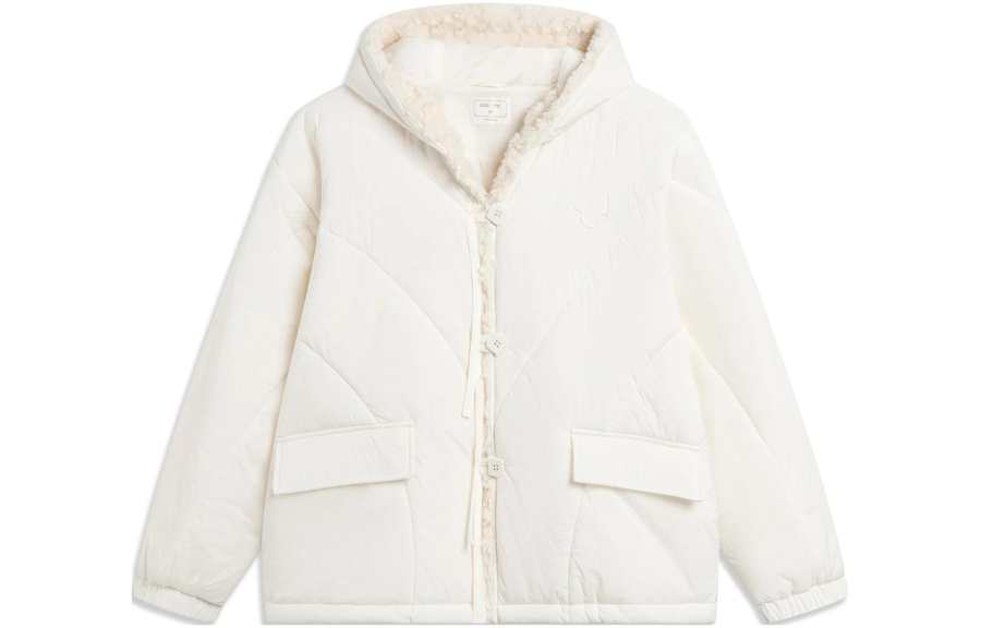 Li-Ning Li Ning x LEAGUE OF LEGENDS Sports Life Collection Puffer Jacket Women's Ecru