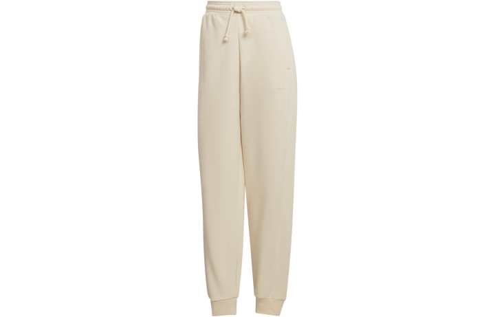 Adidas Adidas Knitted Sweatpants Women's Beige Moderate Cuffed Pants