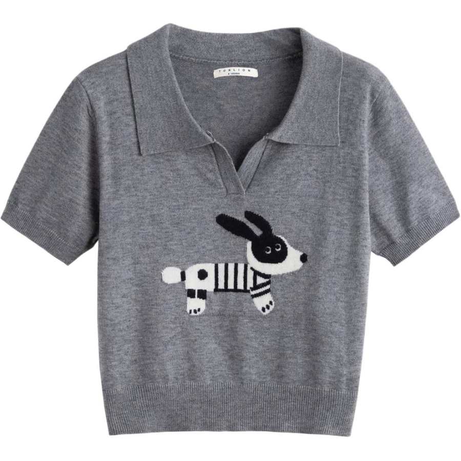 Tonlion Knitwear Women's Light Heather Gray