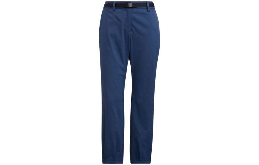 Adidas Adidas Knitted Sweatpants Women's Marine Blue Moderate Straight Fit Pants