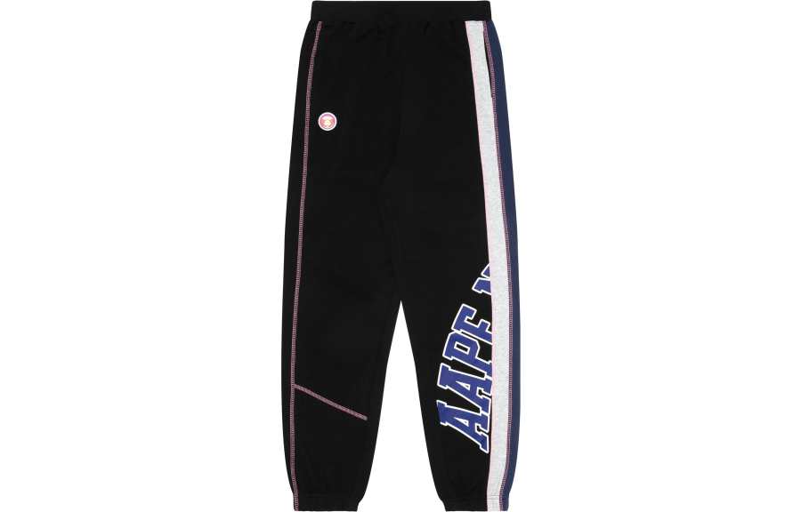 Aape By *A Bathing APE® Logo print Tapered Trousers