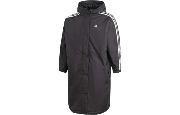 Adidas Adidas Puffer Jackets Women's Black Hooded Moderate Other