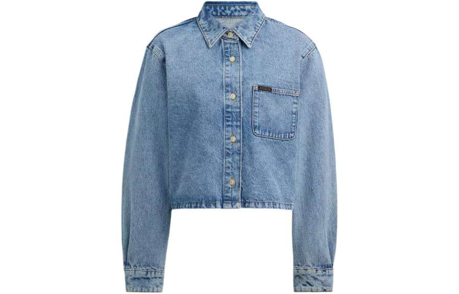 COACH SS24 Denim Jacket Women's Blue