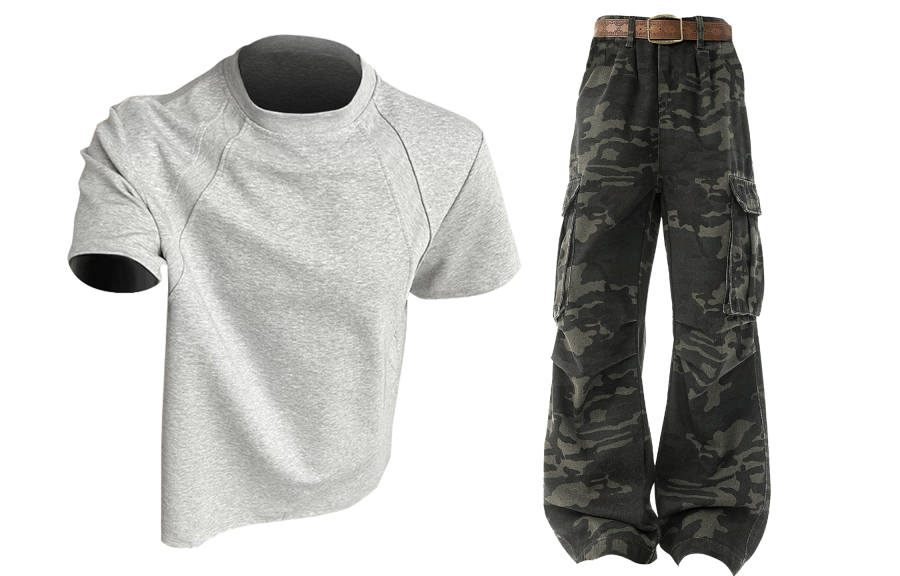 GWAF Casual Sportswear Unisex Crew Neck Moderate