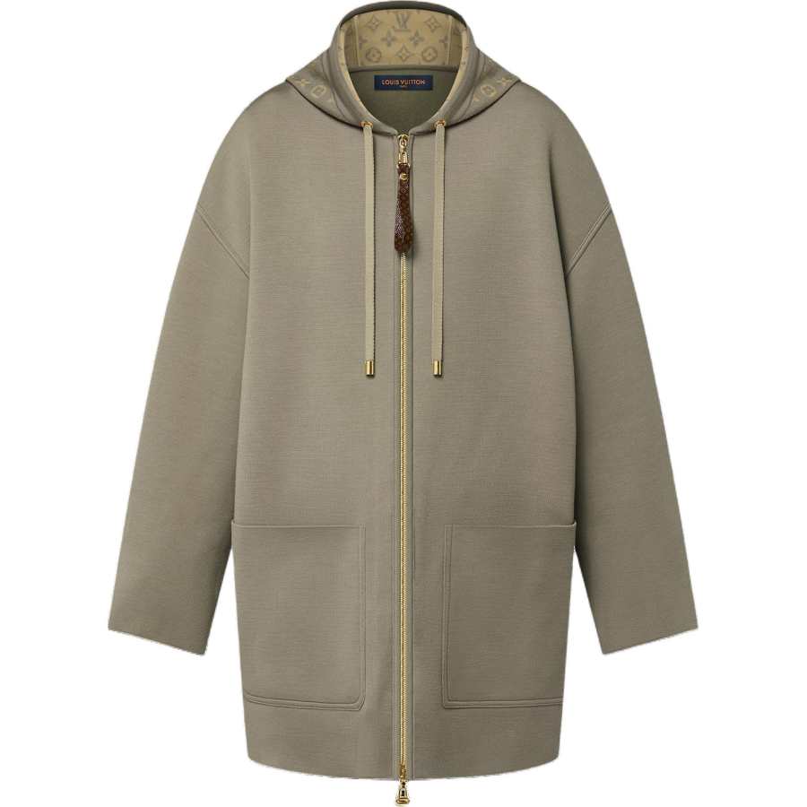 LOUIS VUITTON Coat Women's Light Green