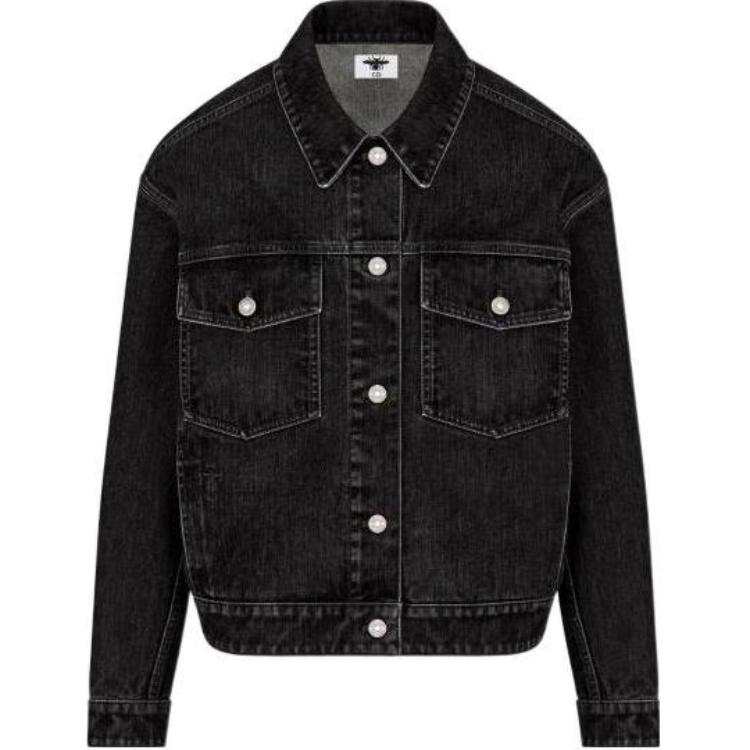 DIOR DIOR SS23 Denim Jacket Women's Black