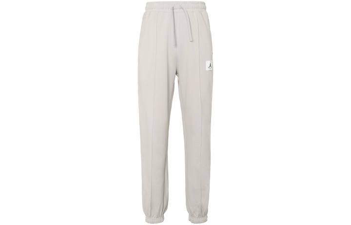 Jordan Jordan Knitted Sweatpants Women's Light Gray Moderate Cuffed Pants