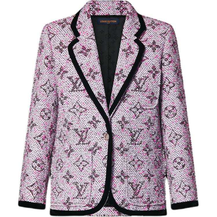 LOUIS VUITTON FW24 Business Suit Coat Women's Purple
