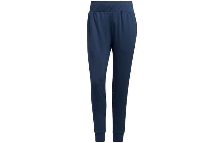 Adidas Adidas Knitted Sweatpants Women's Marine Blue Moderate Cuffed Pants