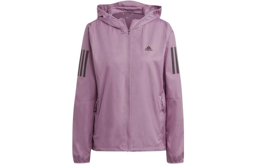 Adidas Adidas Women's Own The Run Hooded Windbreaker Wonder Orchid
