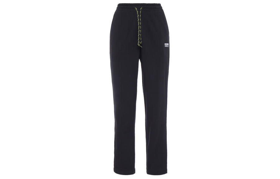 Adidas Originals Casual Pants Women's Black Moderate Straight Fit Pants