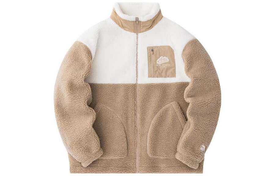 Anta Life Collection Jacket Women's Phosphate White/Camel Milk Tea