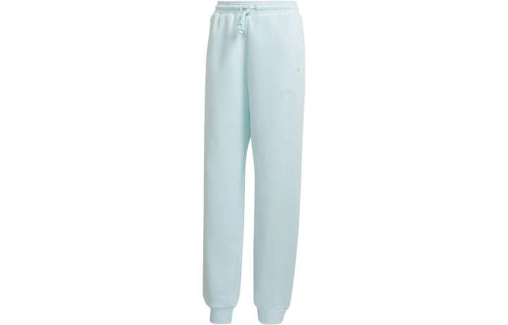 Adidas Adidas Knitted Sweatpants Women's Light Blue Moderate Cuffed Pants