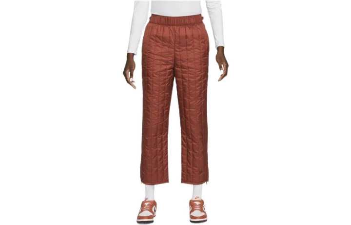 Nike Nike Casual Pants Women's Brown Moderate Straight Fit Pants