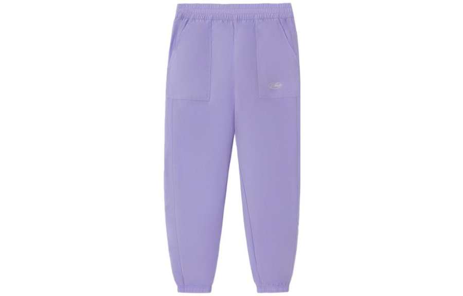 Li-Ning Li Ning Sports Life Collection Knitted Sweatpants Women's Lilac