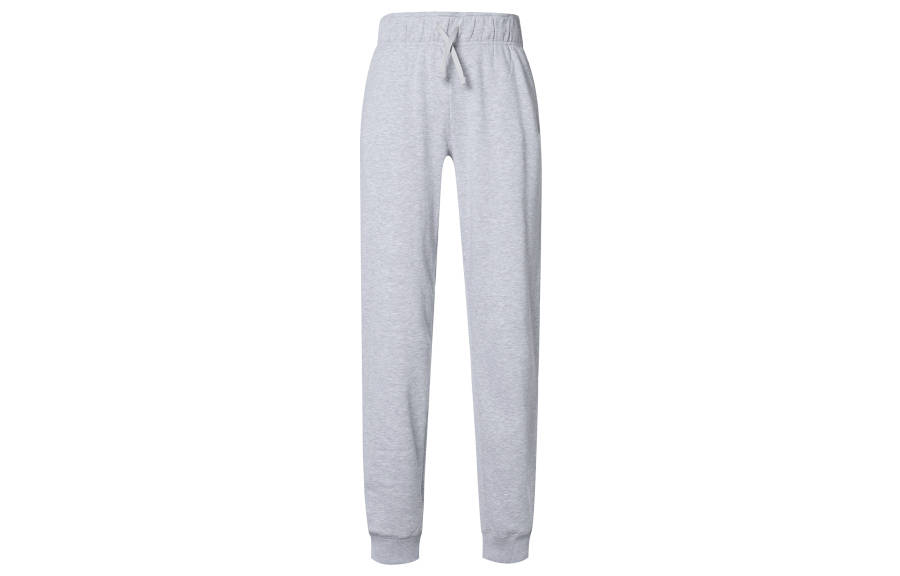 THE NORTH FACE Knitted Sweatpants Women's Light Gray Moderate Cuffed Pants