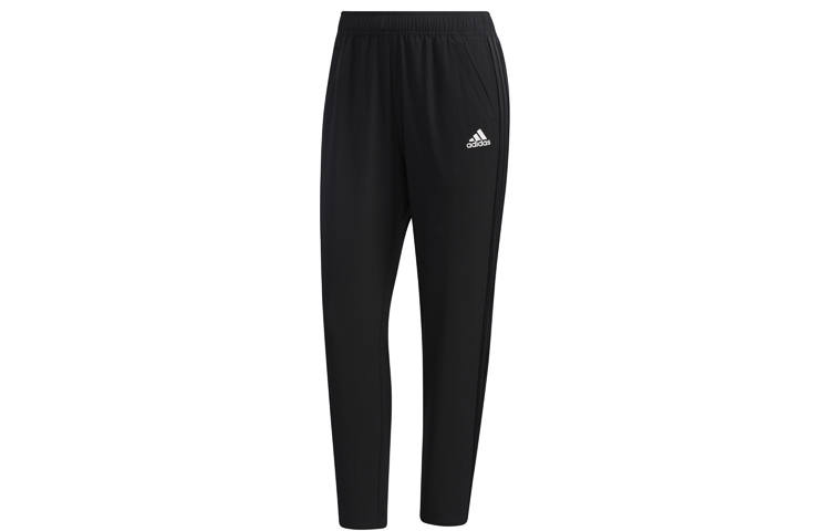 Adidas Adidas Knitted Sweatpants Women's Black Moderate Slim Fit Pants