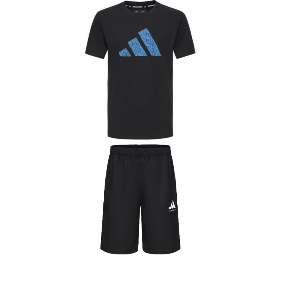Adidas Adidas Taekwondo Casual Sportswear Unisex Black