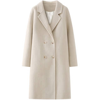 FLIM Coats Women's Lapel Moderate Straight Fit