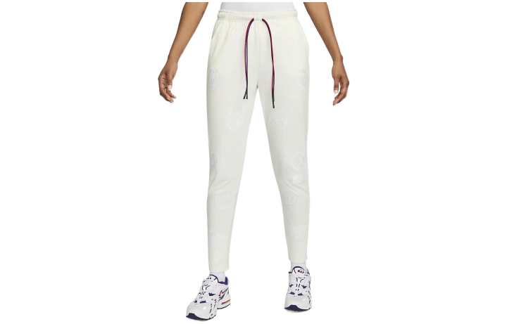 Nike Nike Knitted Sweatpants Women's Ecru Moderate Slim Fit Pants