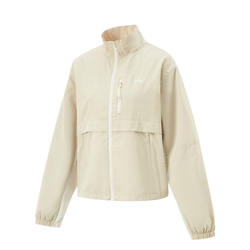 Li-Ning Li Ning Fitness Series Trench Coat Women's Coast Gray