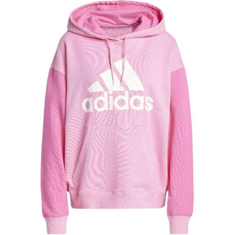 Adidas Adidas Clothing Sweatshirts Women's Pink Hooded Moderate