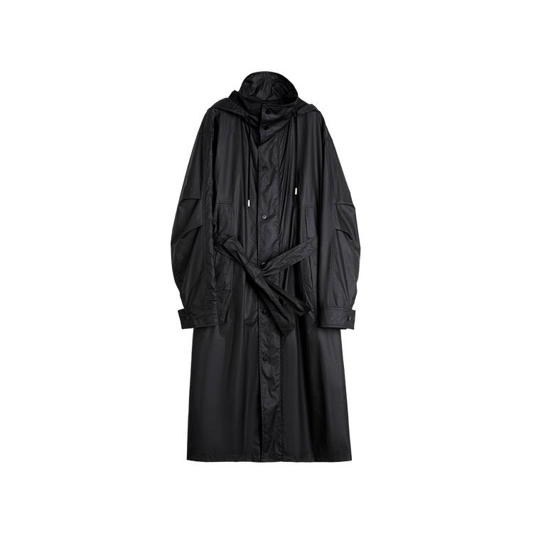 ELLE Trench Coats Women's Detachable Hood Thin Other
