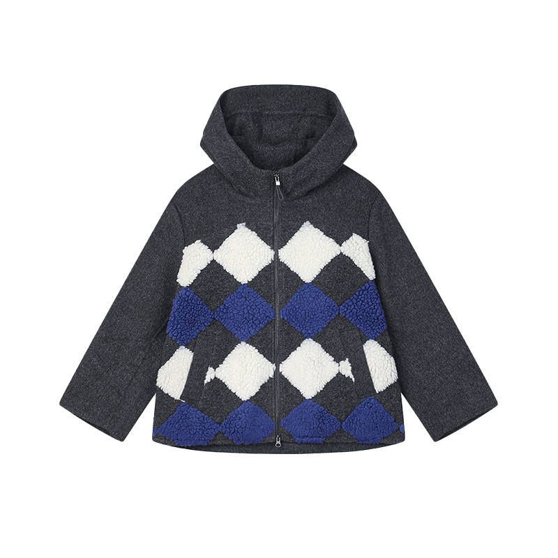 FILA Velvet feel Coat Women's All Over Print