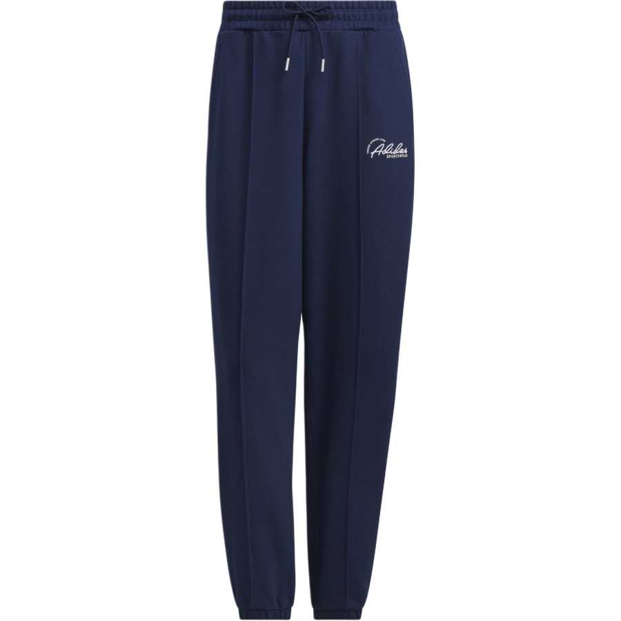 Adidas Adidas VERBIAGE FRENCH TERRY JOGGERS Casual Pants Women's Dark Indigo/Jade White
