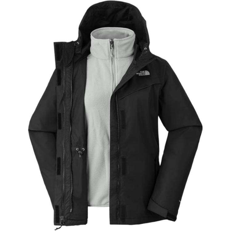 THE NORTH FACE Urban Exploration Waterproof And Windproof Windbreaker Jacket Women's Cosmic Black