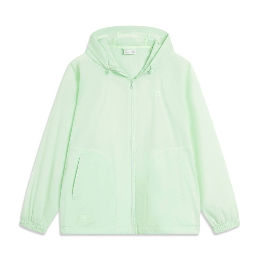 Li-Ning Li Ning Sports Life Collection Trench Coat Women's Light Neon Green