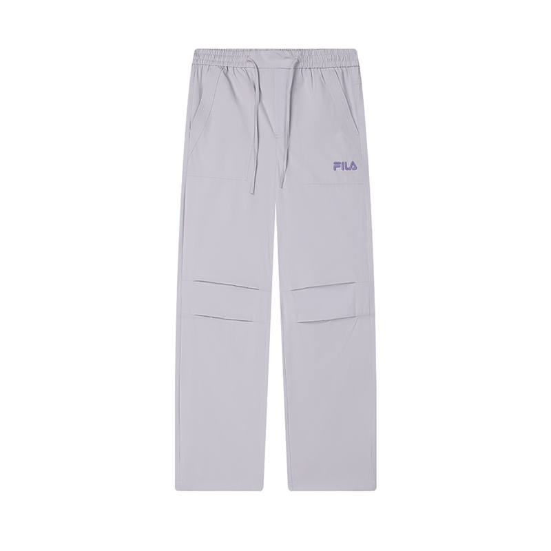 FILA Casual Pants Women's Light Cream Purple