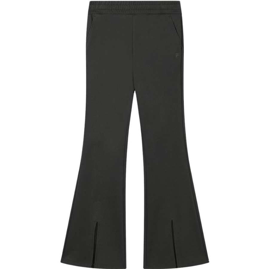 FILA Casual Pants Women's Gray Khaki Color