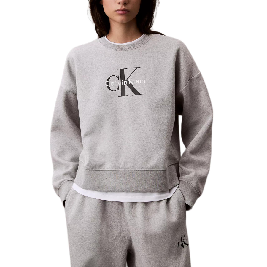 CALVIN KLEIN Sweatshirt Women's Gray