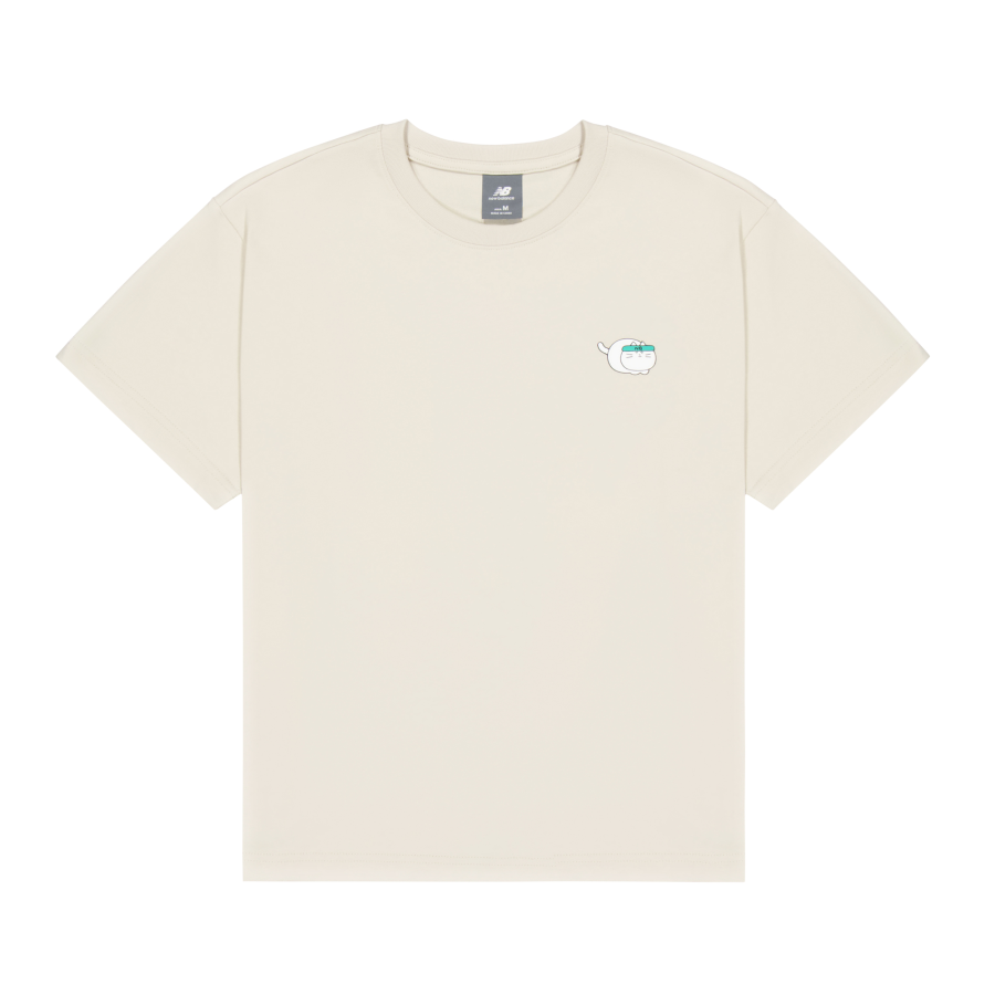 New Balance New Balance SS25 T Shirt Women's Beige Gray