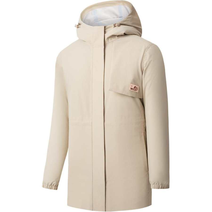 361° Water repellent Windbreaker Jacket Women's Laurel Leaf Gray Green