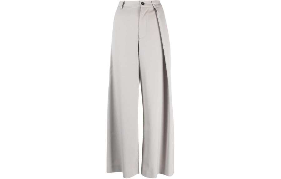 MM6 Maison Margiela pleated wide-leg trousers