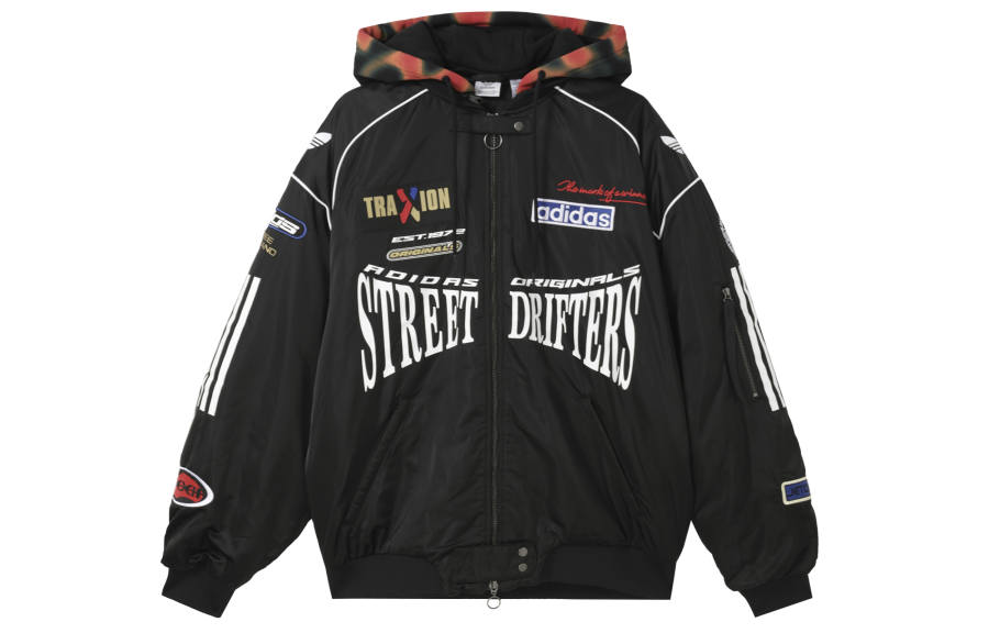 Adidas Originals Adidas Rasant Moto Bomber Jacket 'Black'