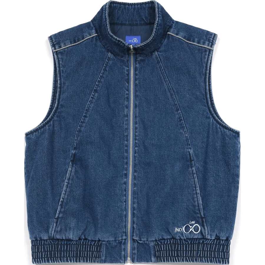 Lee SS25 INDIGO Vests Women's Blue Moderate Other