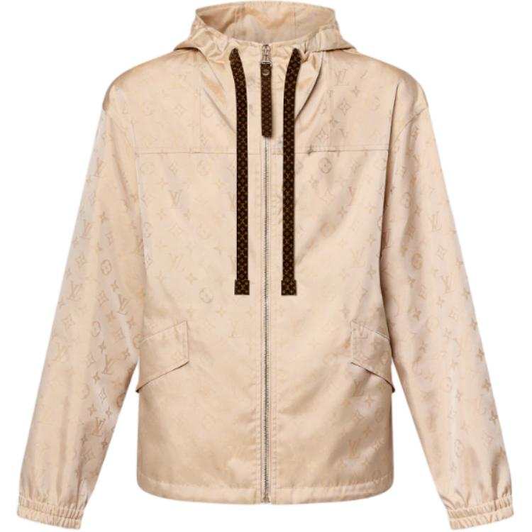 LOUIS VUITTON FW24 Parka Coat Women's Light Beige