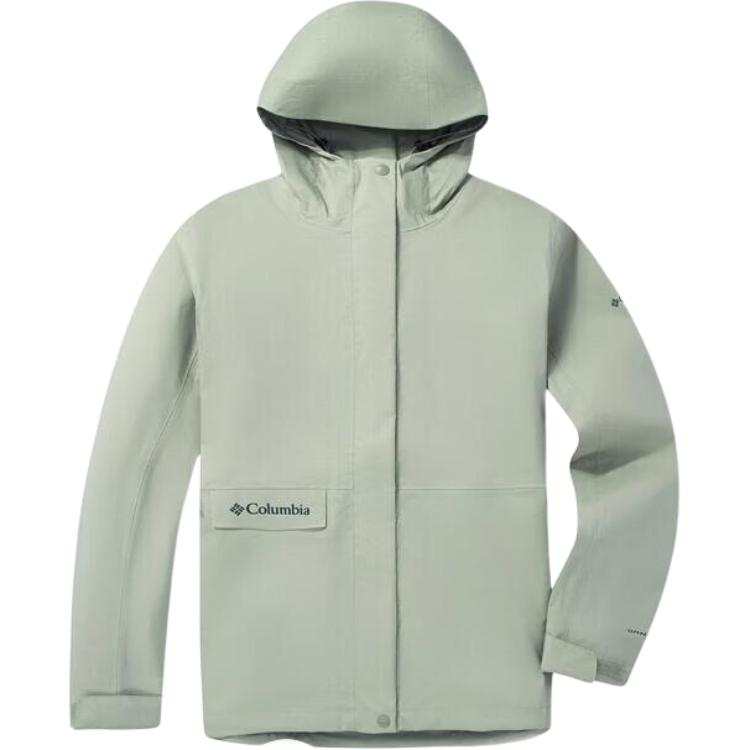 Columbia Outdoor Hiking Windproof Windbreaker Jacket Women's Green