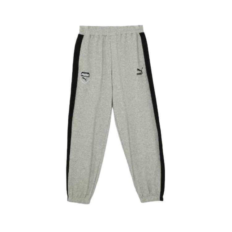 PUMA Casual Pants Women's Gray Moderate Cuffed Pants