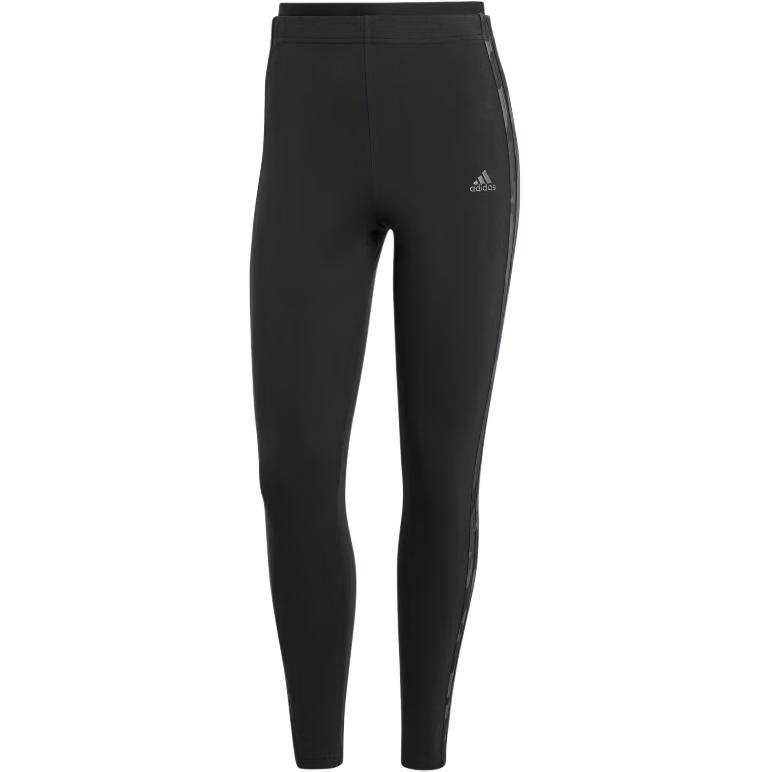 Adidas Adidas Women's Essentials 3 Stripes Camo Print 7/8 Length Leggings Black/Multicolor