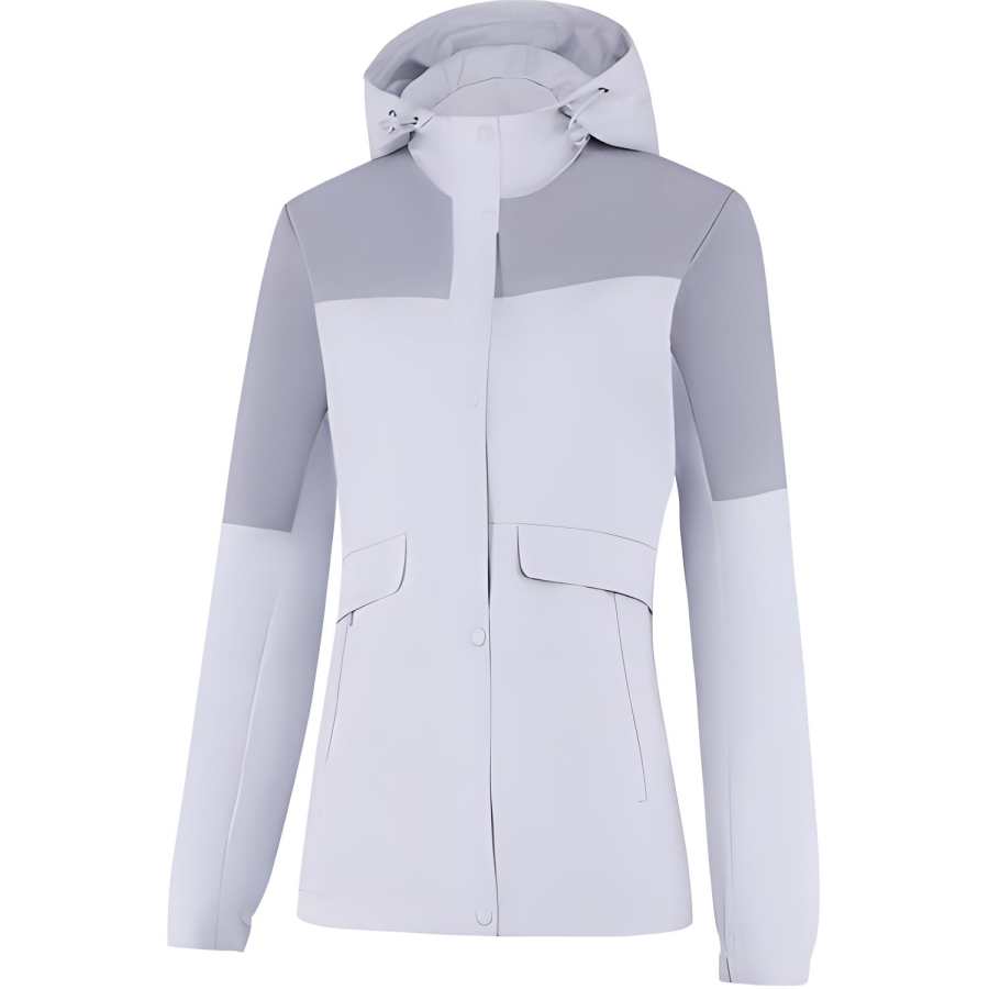 Li-Ning Li Ning Trench Coat Women's Dawn Gray Dove Gray