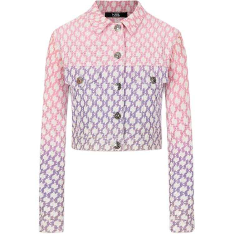 KARL LAGERFELD / Karl Lagerfeld Jeans Denim Jacket Women's Purple