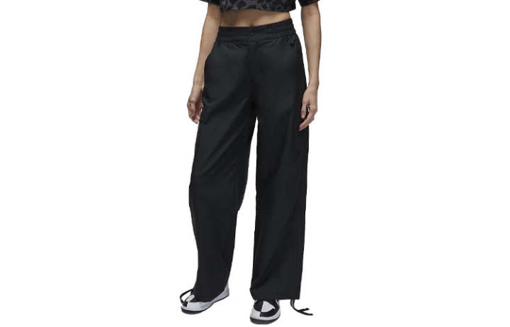 Jordan Jordan Casual Pants Women's Black Moderate Straight Fit Pants