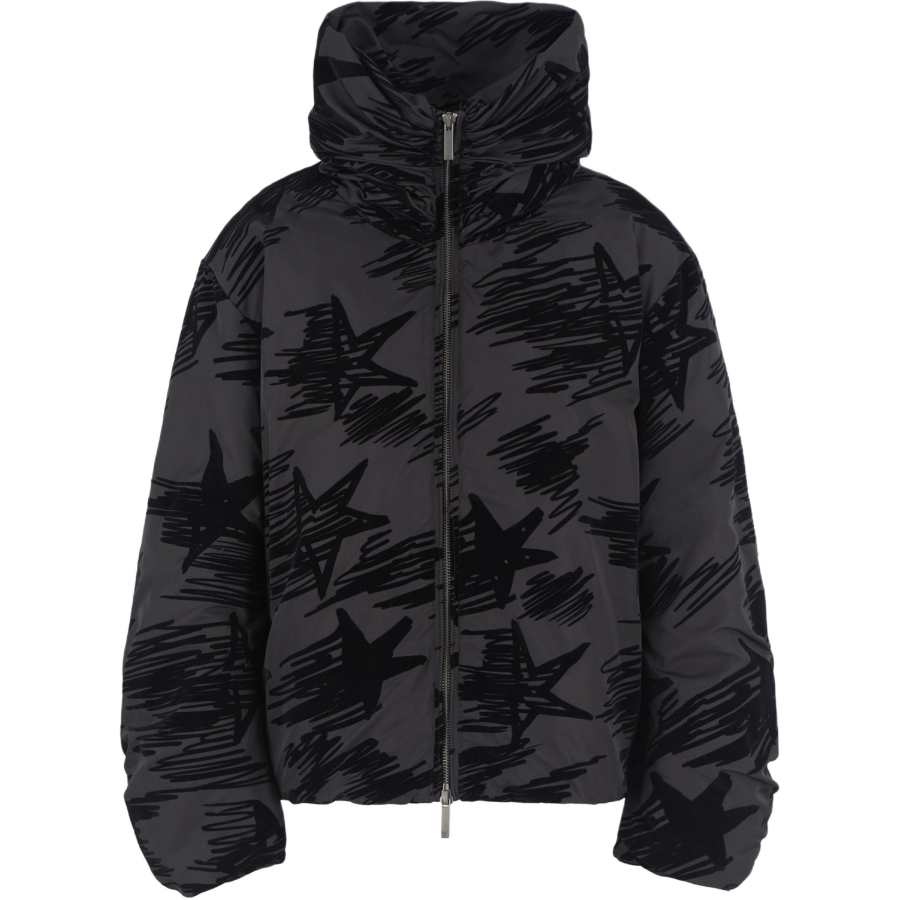 EMPORIO ARMANI SS24 Puffer Jacket Women's Black