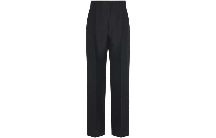 THE ROW Casual Pants Women's Black Moderate Straight Fit Pants