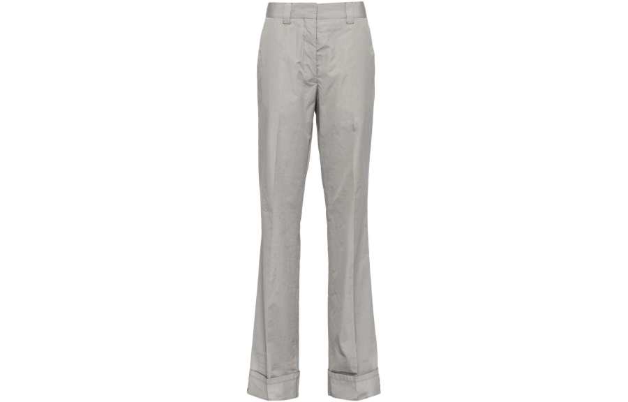 MIU MIU SS23 Casual Pants Women's Light Gray